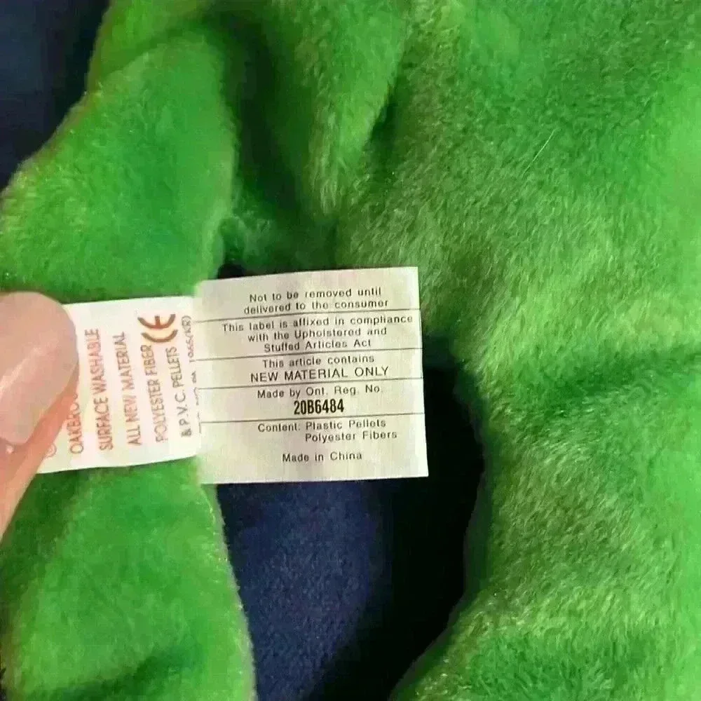 Ty Beanie Baby Legs. Error extra tag